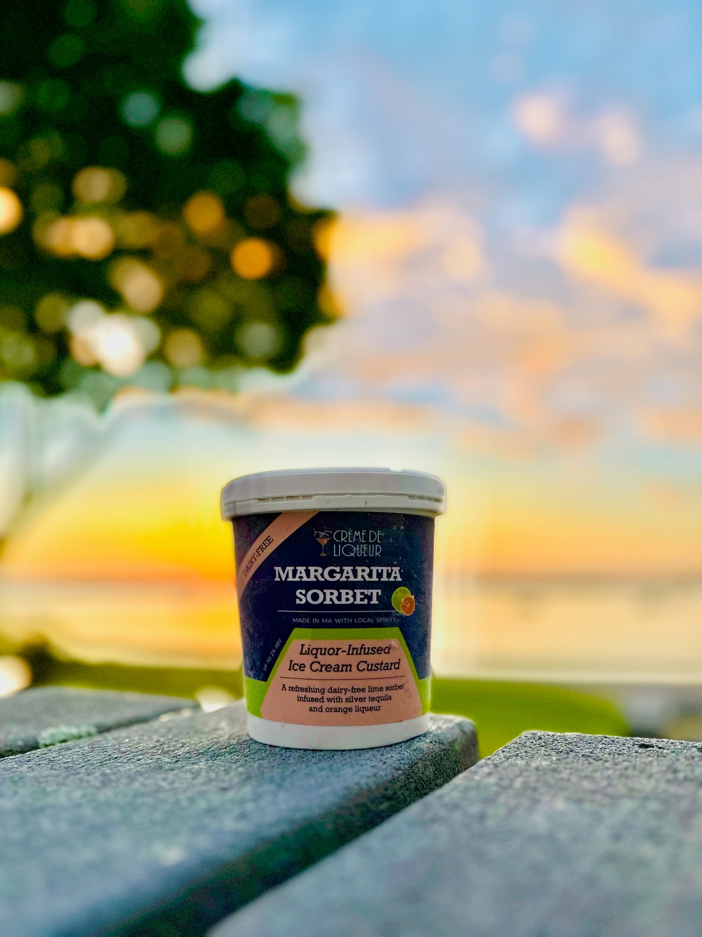 Margarita Sorbet (dairy-free)
